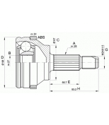 OPEN PARTS - CVJ535810 - 